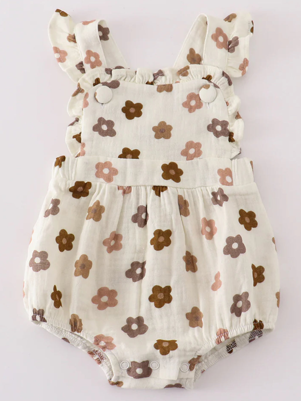 Khaki Floral Bubble