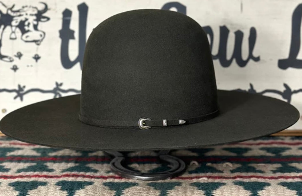 Rodeo King 7X 4 1/2" Brim | Moss