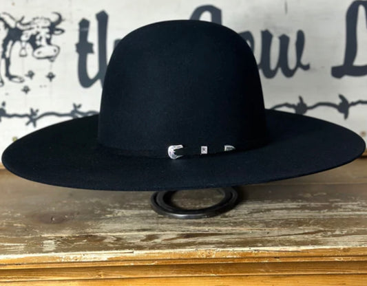 Serratelli 6X | Black 4 1/2" Brim