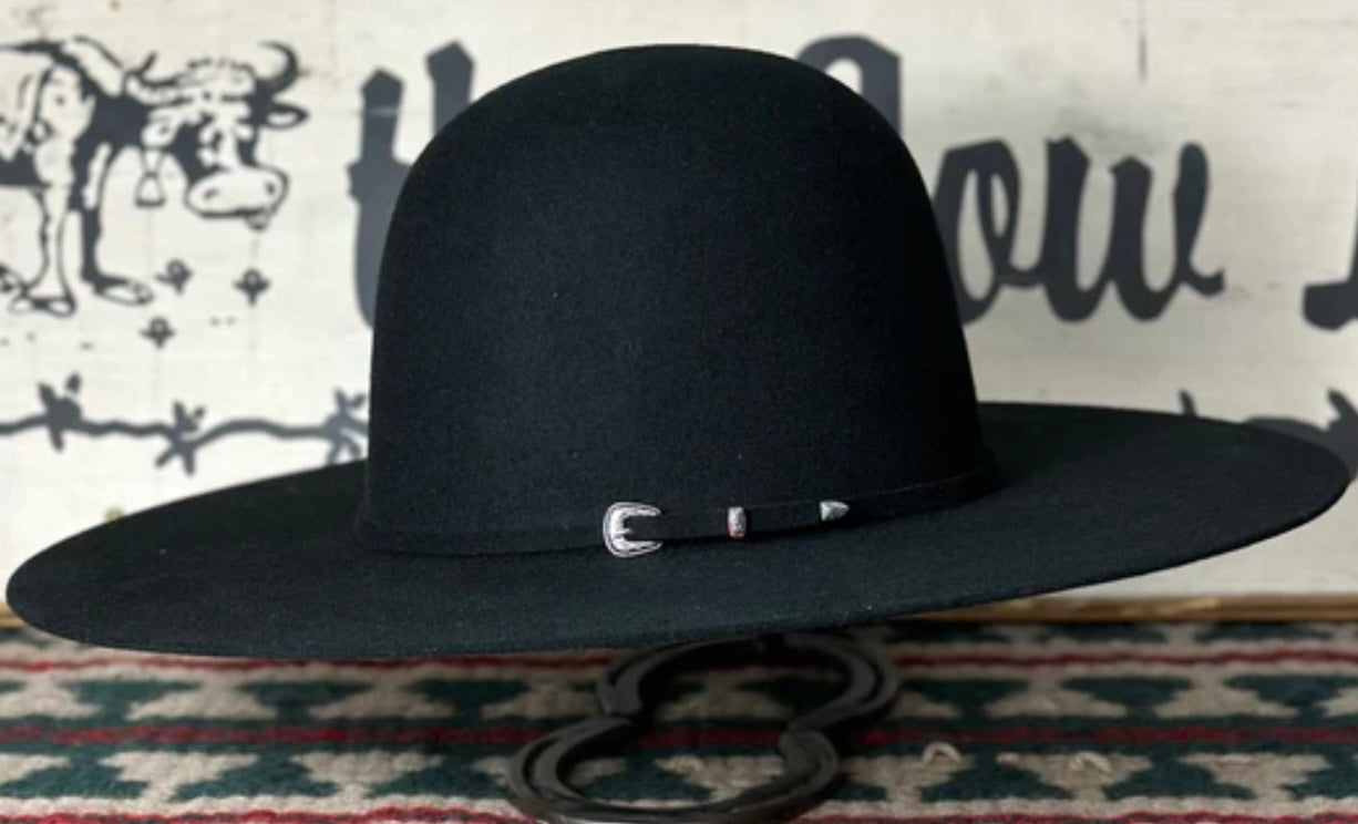 Serratelli 2X Star | Black 4 1/2" Brim