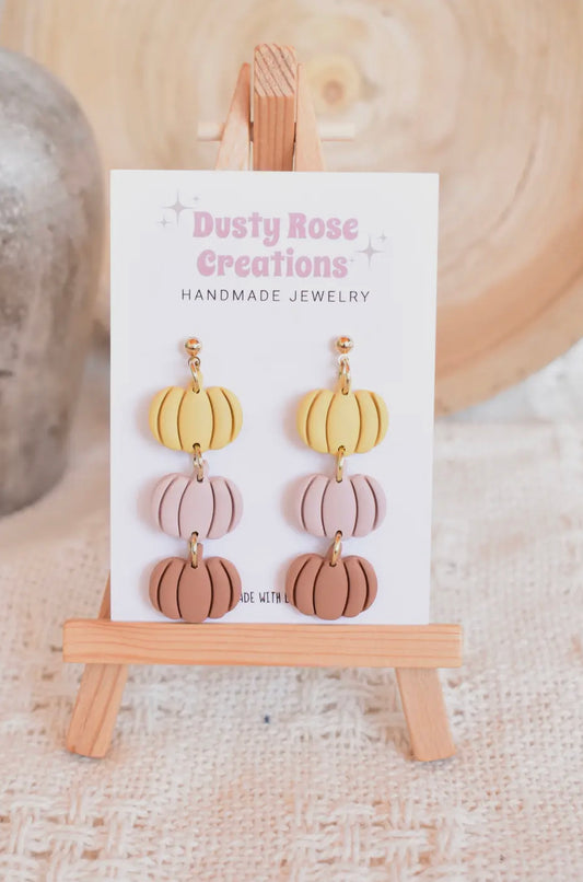 Pumpkin Dangle Earring