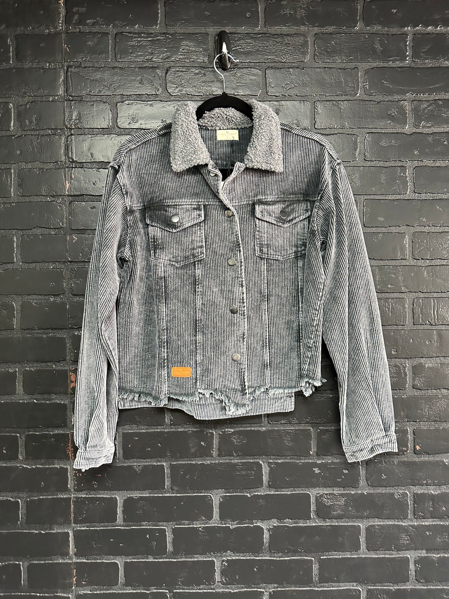 Gray corduroy Jacket