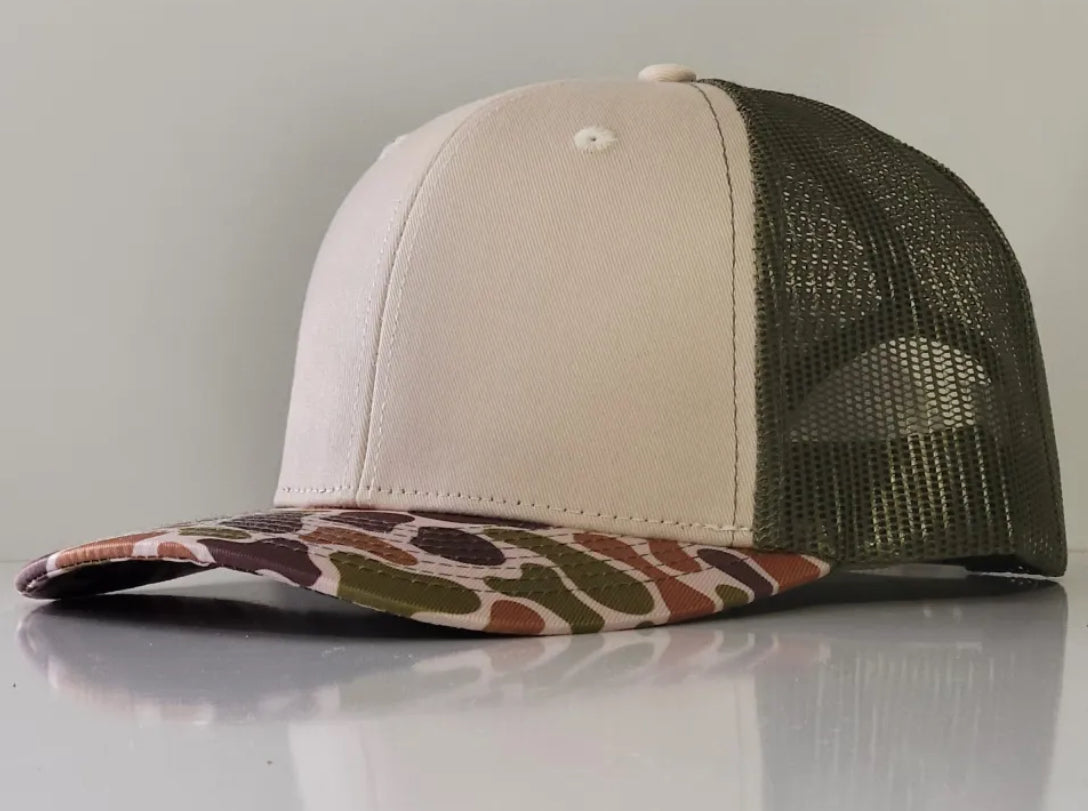 Duck Camo Adult Trucker