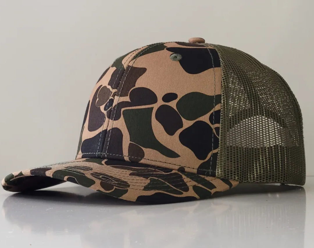 Duck Camo Adult Trucker