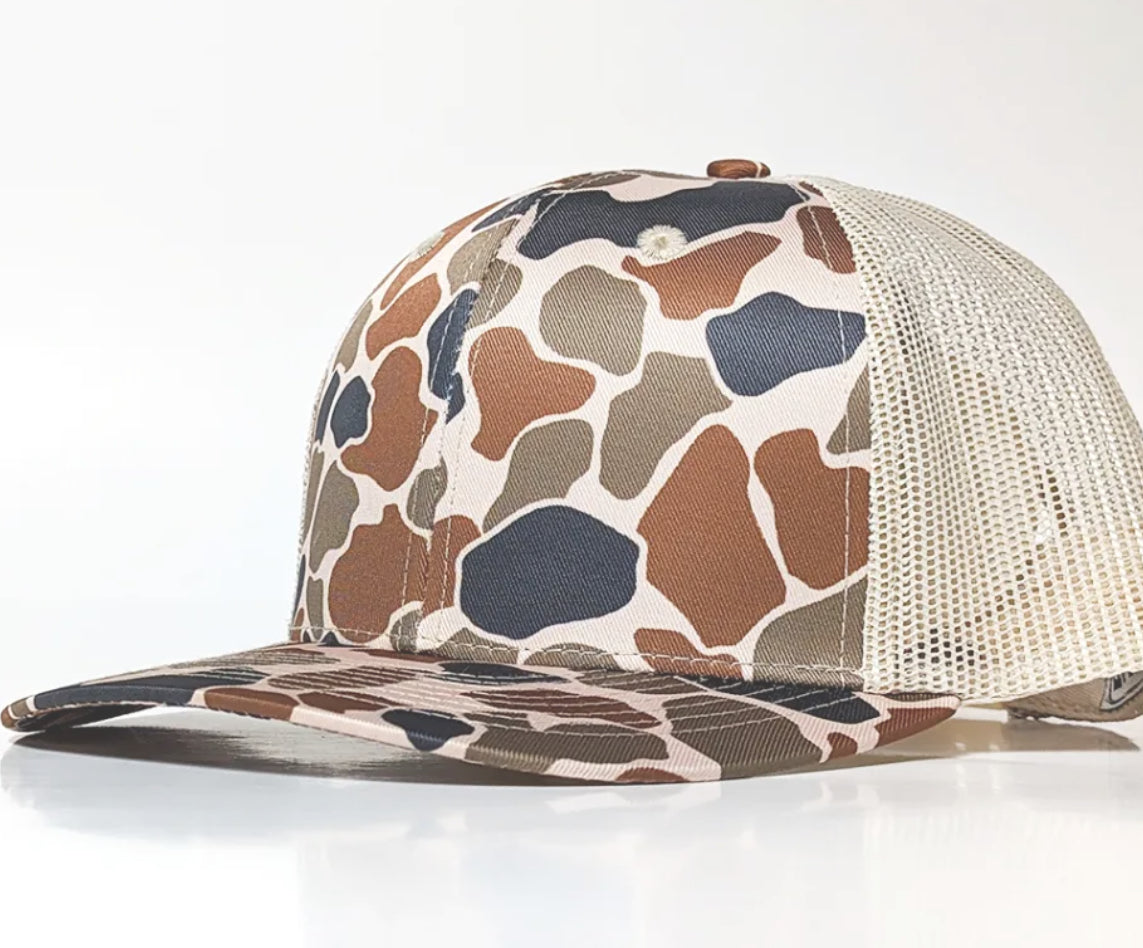 Duck Camo Adult Trucker